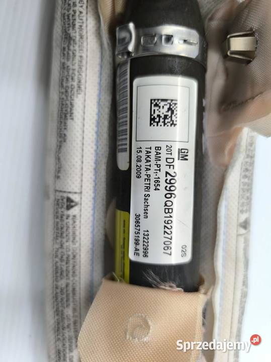 KURTYNA POWIETRZNA AIRBAG LEWA OPEL INSIGNIA A wielkopolskie