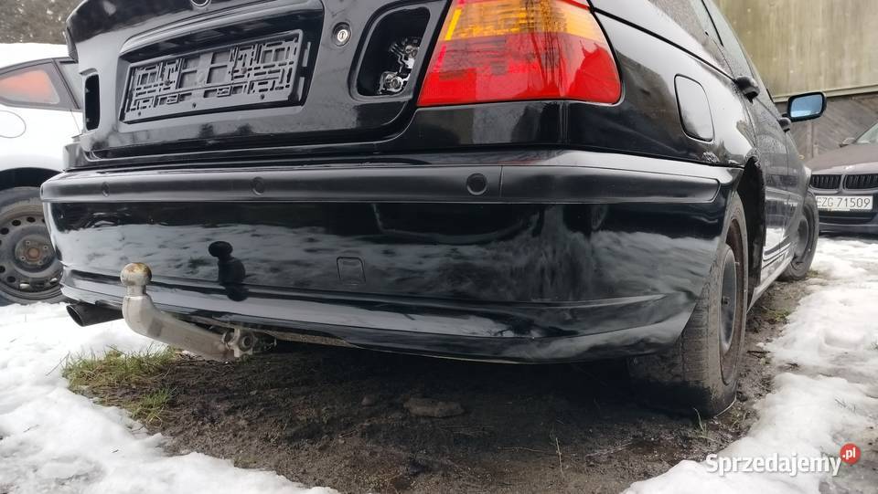 Bmw e46 lift zderzak tył schwarz2 Aleksandrów Łódzki sprzedam