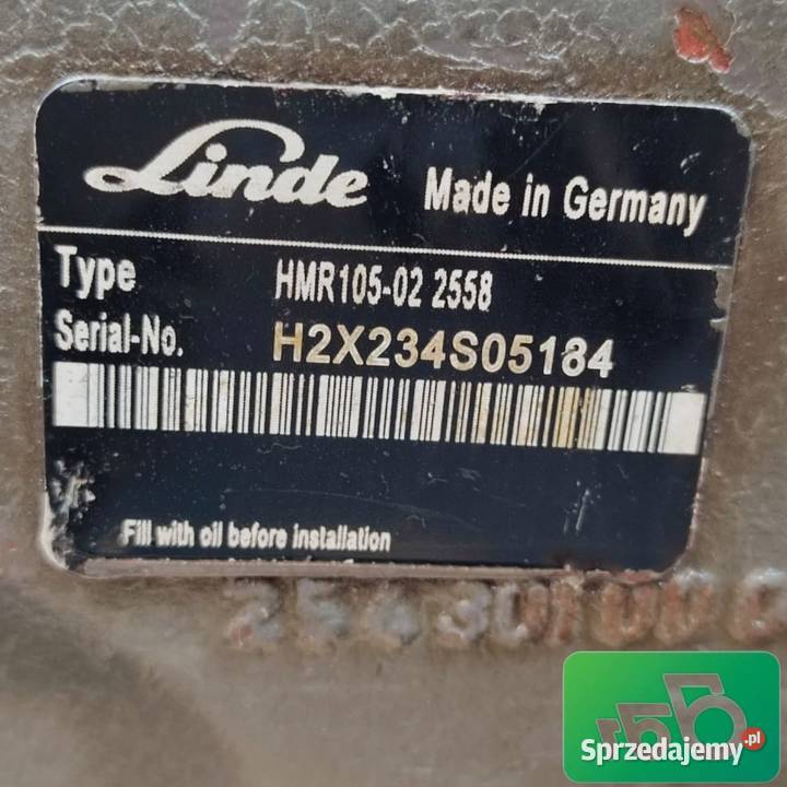 Silnik jazdy Hydromotor Linde HMR10502 Volvo wielkopolskie Wilkowo