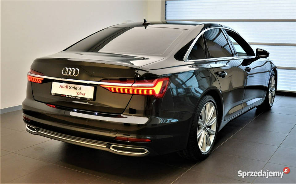 Audi A6 50TDI V6 286 Quattro Pneumatyka BO elektrochrom. lusterko wst. Kielce