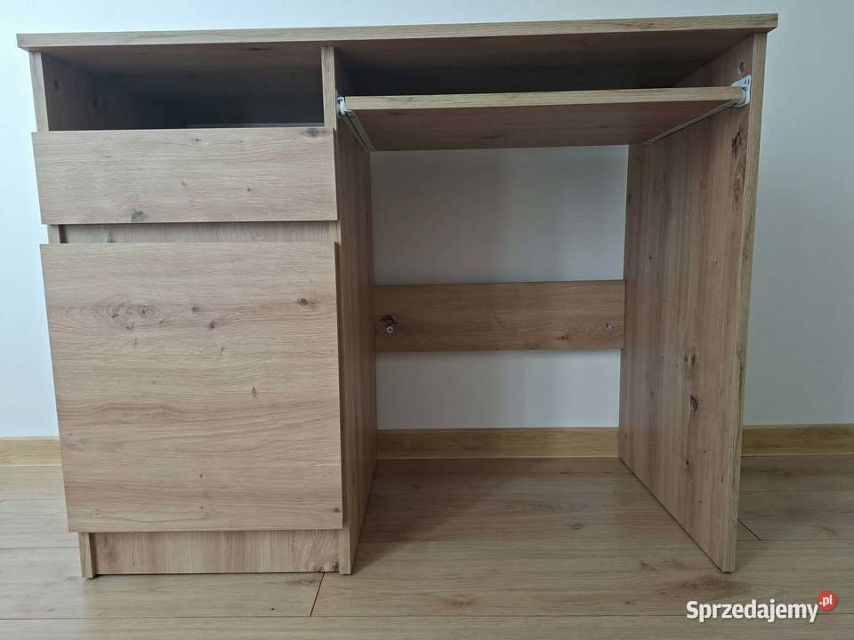 Biurko dąb Artisan 96 50 x 76 NOWE GOTOWE DO 76cm Biurka małopolskie Olkusz