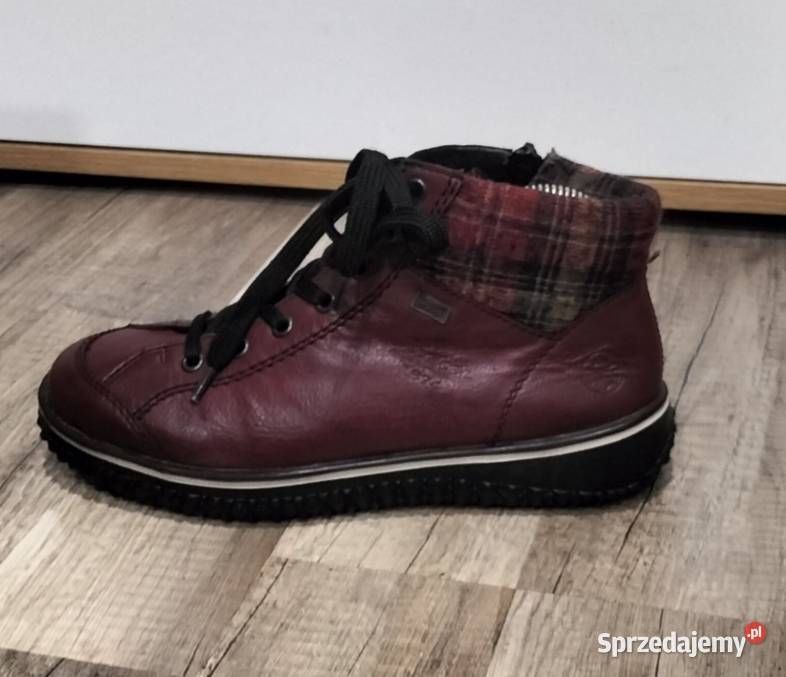 Buty Botki ocieplane damskie Rieker 37 dolnośląskie Wałbrzych