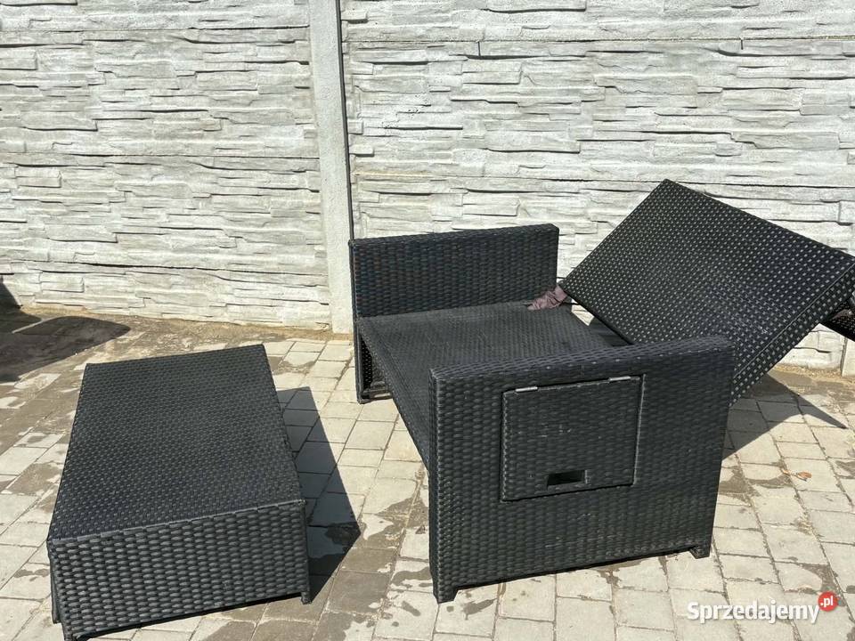 Niemiecka solidna Sofa rozkładana stolik Ostrów Wielkopolski