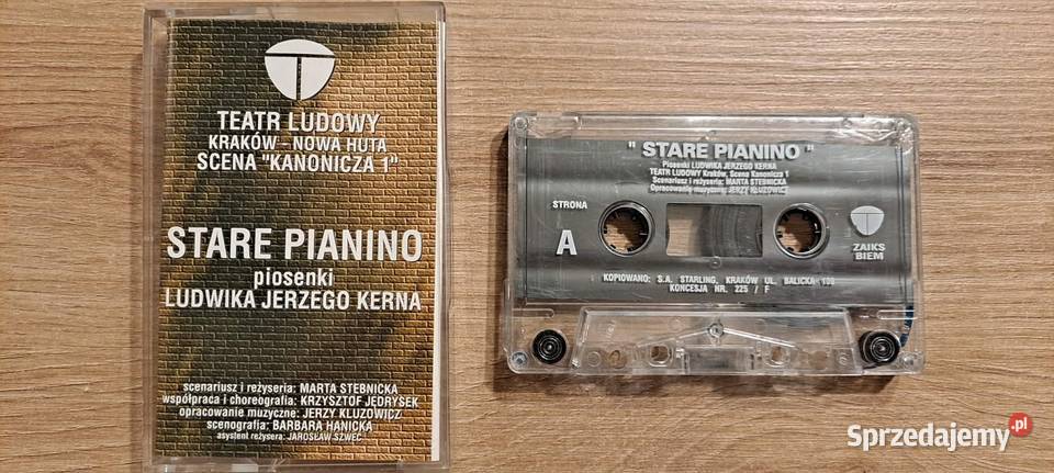 Teatr Ludowy Stare Pianino KASETA unikat 1995 Kraków sprzedam