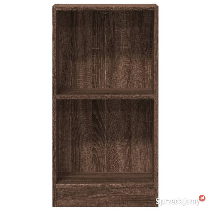 Regał brązowy dąb 40x24x76 materiał Warszawa
