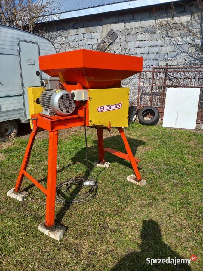 Gniotownik zgniatacz SIPMA H7523 walce