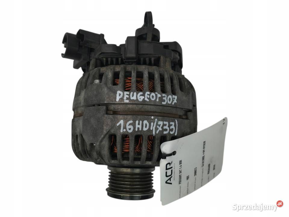 ALTERNATOR Peugeot 307 16 HDI bosch 0124525035 Chełm