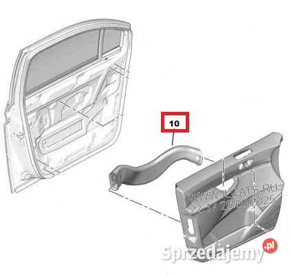 Citroen C8 Ulysse Phedra 807 kanał powietrza