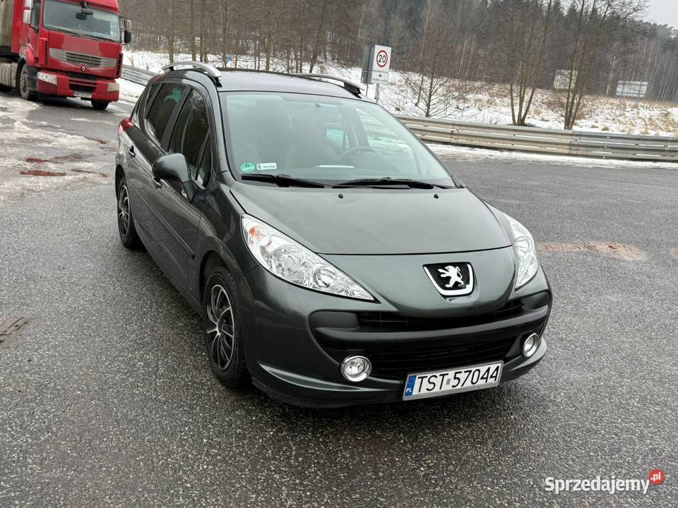 Peugot 207 SW 14 Benz 2009 182 pełny VAT Kielce