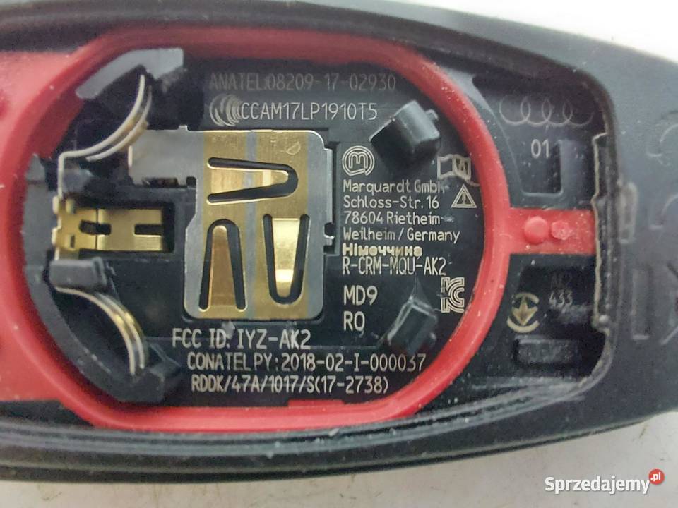 Audi A7 II 4K8 4M0 TFSI KLUCZYK PILOT