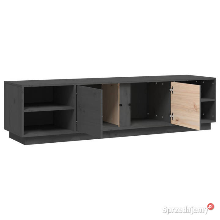 Szafka pod telewizor szara 156x40x40 lite drewno mazowieckie Warszawa