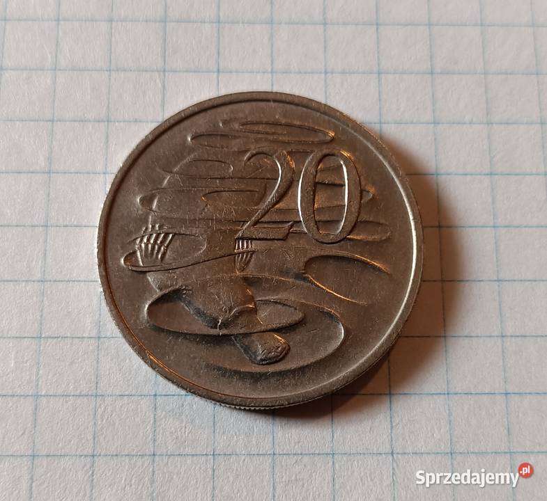 20 CENTÓW 1967 AUSTRALIA Piszczac