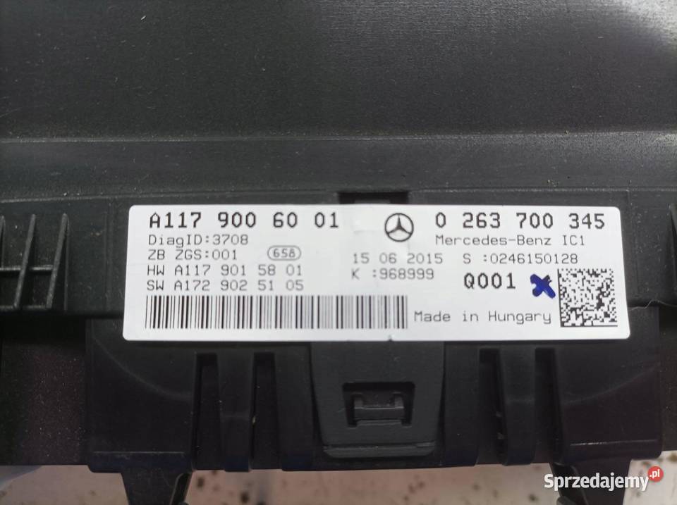 LICZNIK A1179006001 0263700345 20 D 360 sprzedam