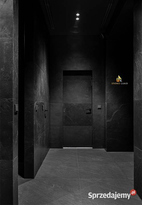 CZARNY fornir kamienny K BLACK 305x122