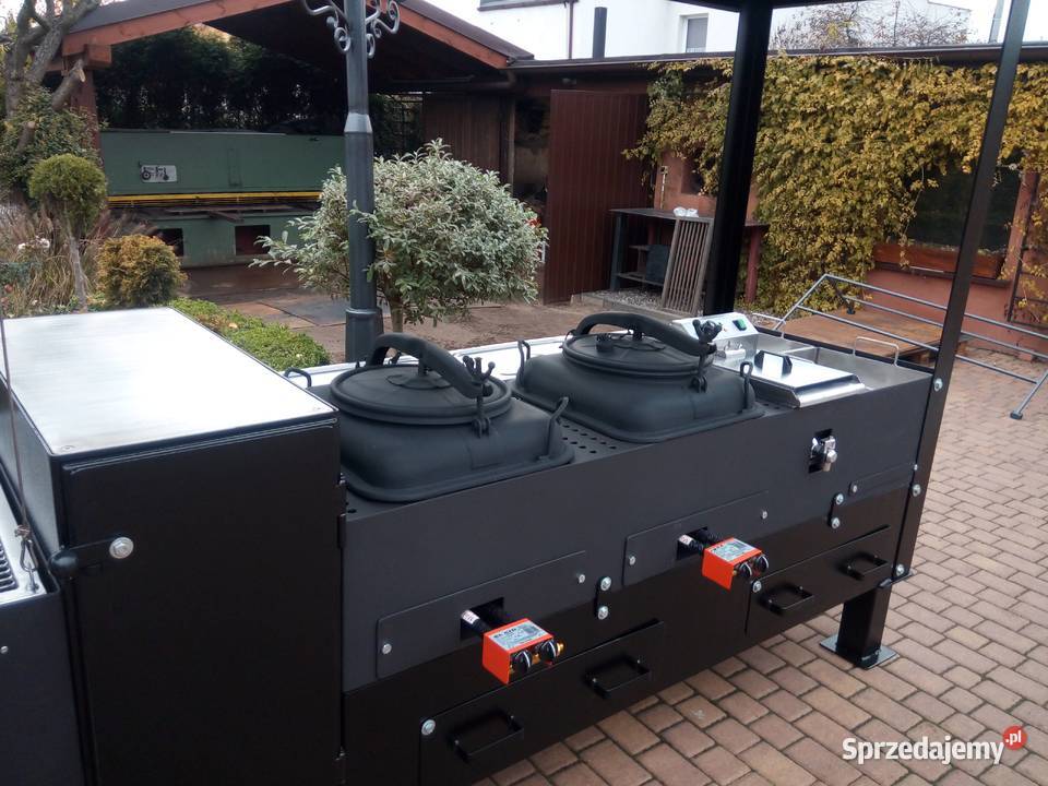 Gastronomiczny grill cateringowy gazowy węglowy sprzedam