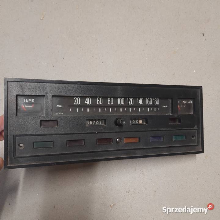 Licznik Fiat 125p termometr Luborzyca