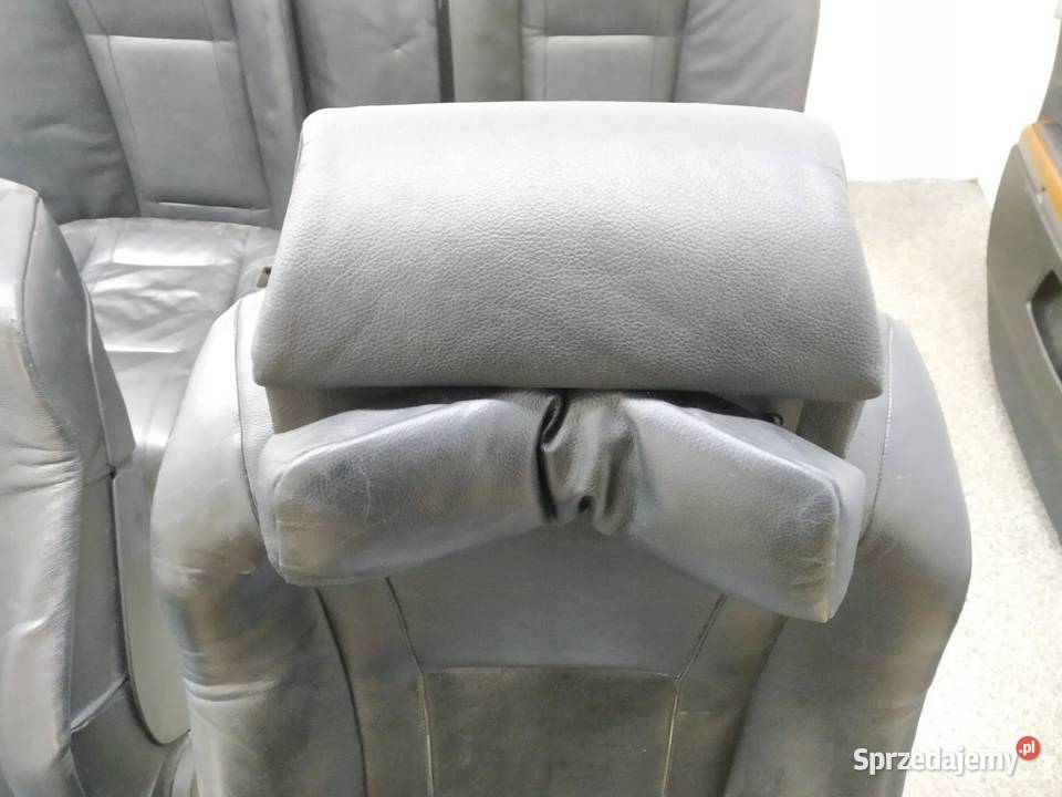 FOTELE KANAPA BOCZKI ELEKTRYCZNE KPL SKÓRA EU