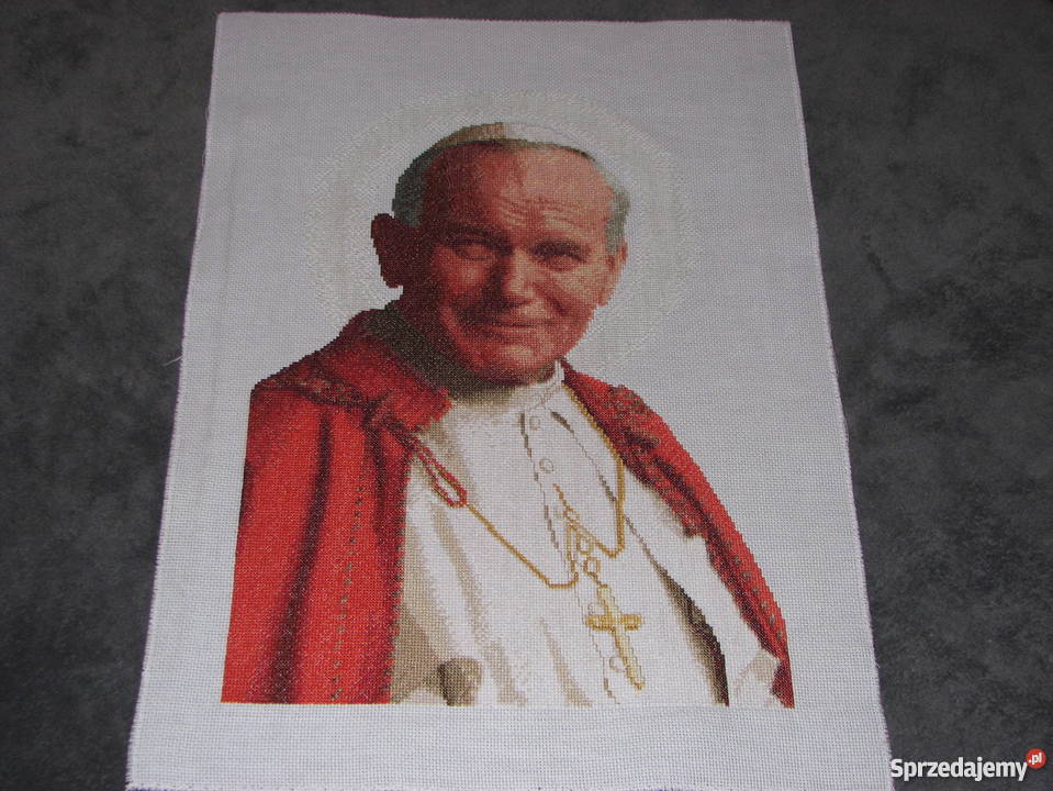 Matka Boska haft Czerwionka-Leszczyny