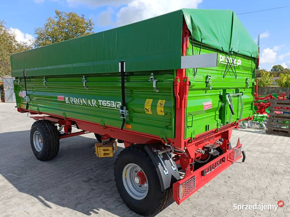 Przyczepa 6T dwuosiowa PRONAR T6532 PROMOCJA Tarnogród