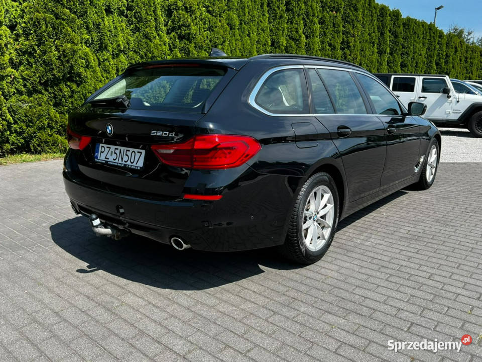 BMW 520 20d 190 Automat Kamera Hak G30G31 automatyczna wielkopolskie Baranowo