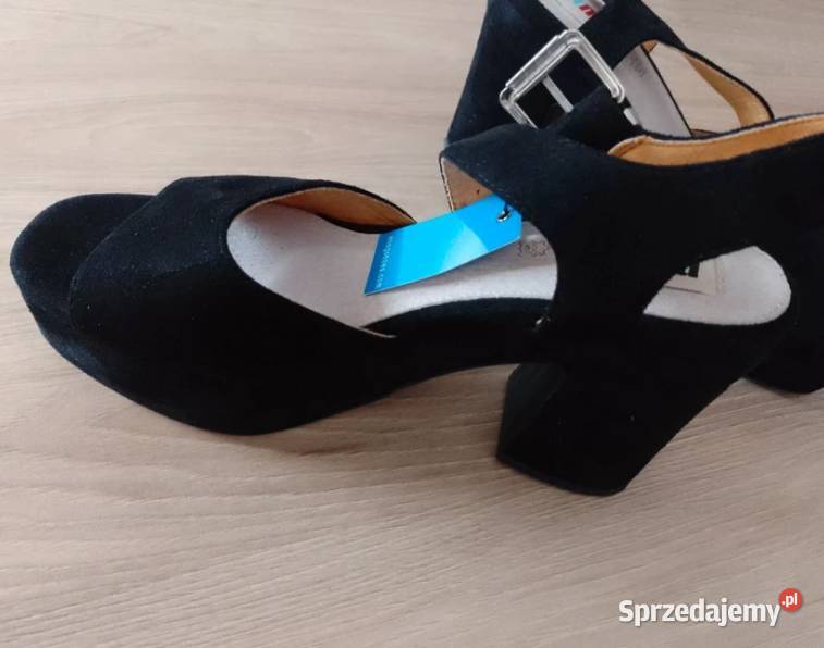 Sandały czarne rozmiar 41 sp34 Opole Lubelskie