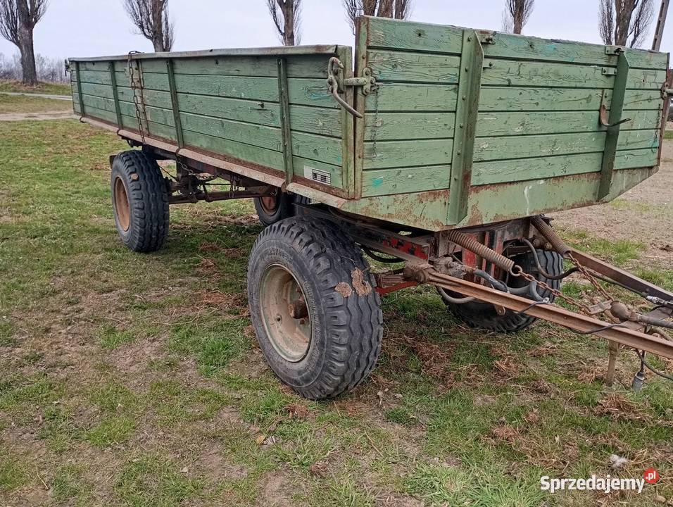 Sprzedam przyczepę trzystronna 8 ton Sieradz sprzedam