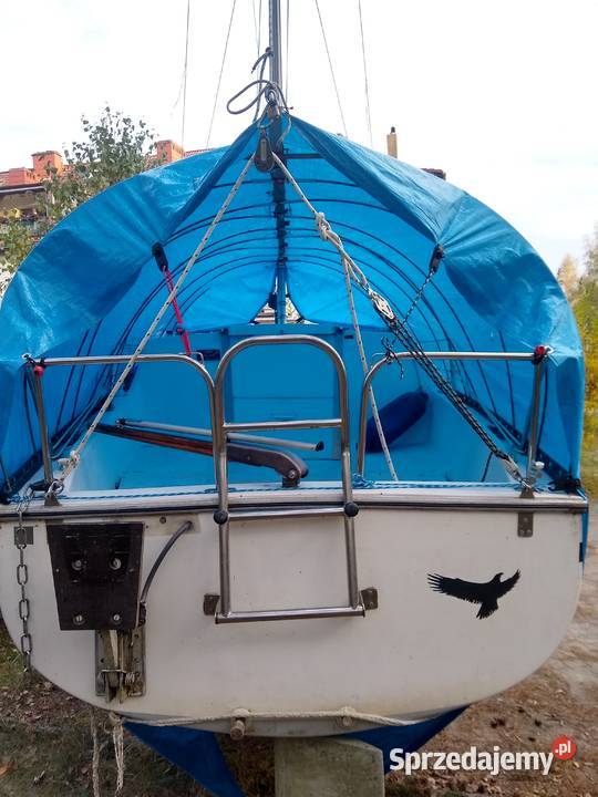Jacht żaglowy kabinowy poliestrowy Ruwa 610 z Borne Sulinowo