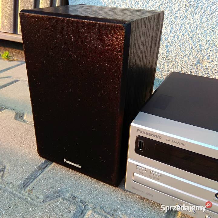 Panasonic SAPM250B miniwieża z Usb BT DAB CD mp3 Świebodzice