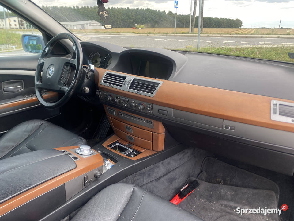 BMW SERIA 7 E65 Sedan 730 d nieuszkodzony