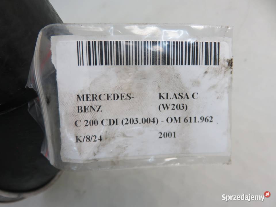 RURA INTERCOOLERA MERCEDES KLASA C W203 C 200 małopolskie