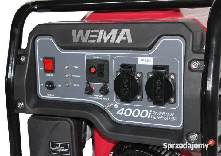 Agregat prądotwórczy inwertorowy WEIMA WM4000I