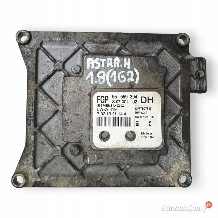 STEROWNIK ECU Opel Astra H G Meriva A Insignia osobowe Chełm