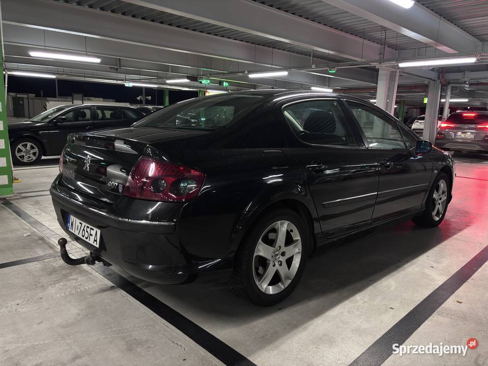 Peugot 407 20 benzyna LPG 297500km Warszawa