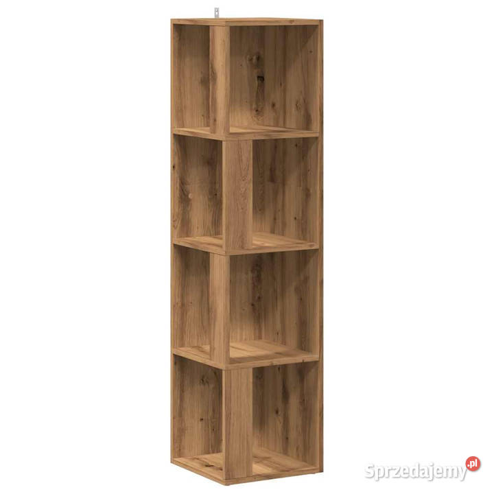 Szafka narożna dąb artisan 33x33x132 WM856723 Pozostałe