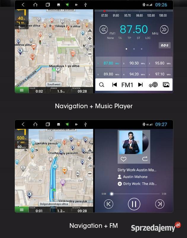 RADIO NAWIGACJA GPS HONDA JAZZ III 0714 ANDROID Części mazowieckie Piaseczno sprzedam