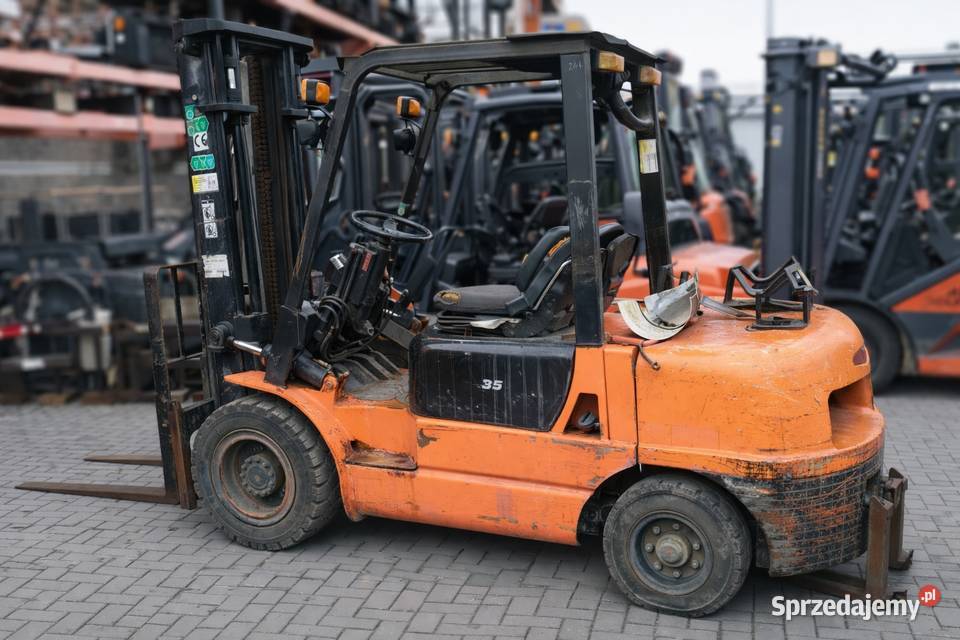 Wózek widłowy HANGCHA 3 500 Wózki widłowe Krępiec