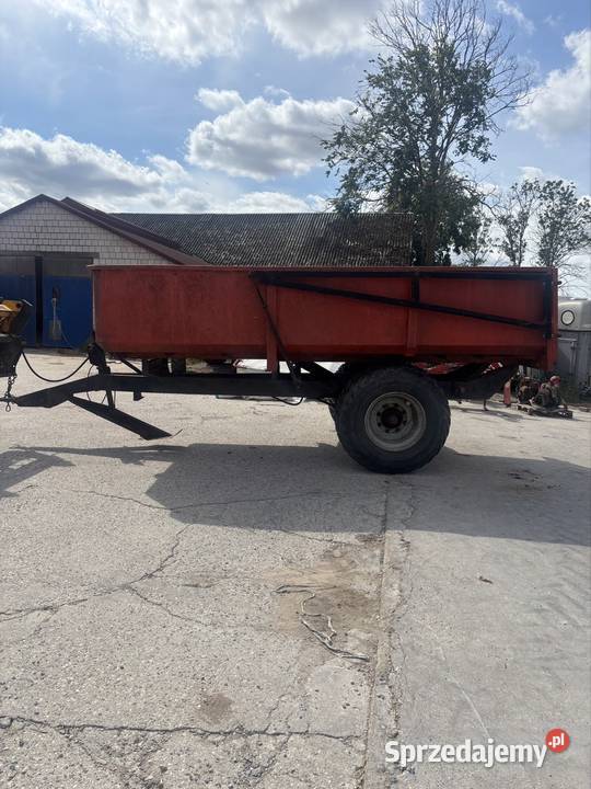 Przyczepa skorupowa 8 ton Przyczepy rolnicze