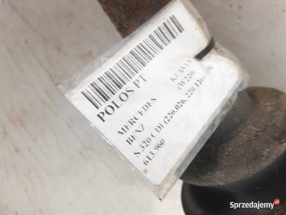 PÓŁOŚ PRAWA TYLNA MERCEDES KLASA S W220 S 320 małopolskie sprzedam