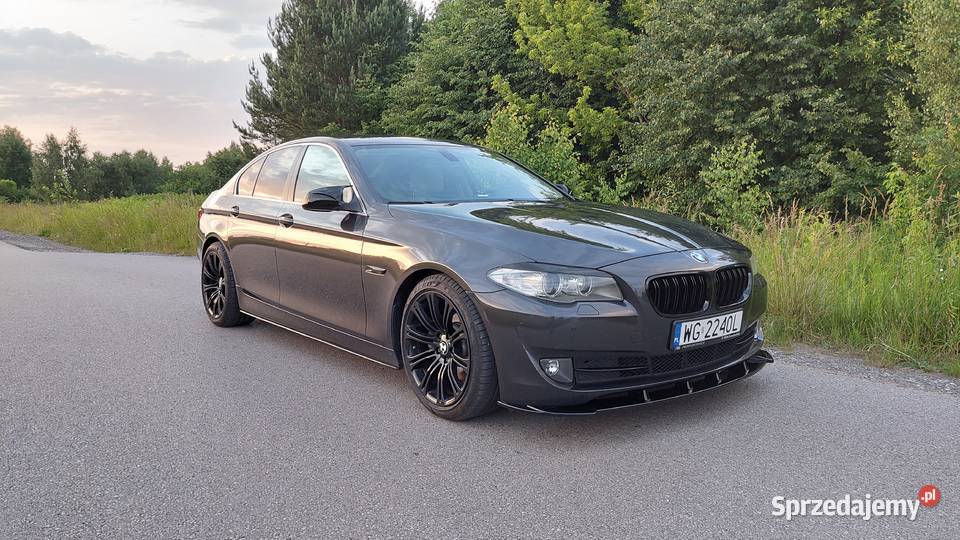 BMW 520D Salon PERFEKCYJNY nieuszkodzony Seria 5 BMW Lipówki