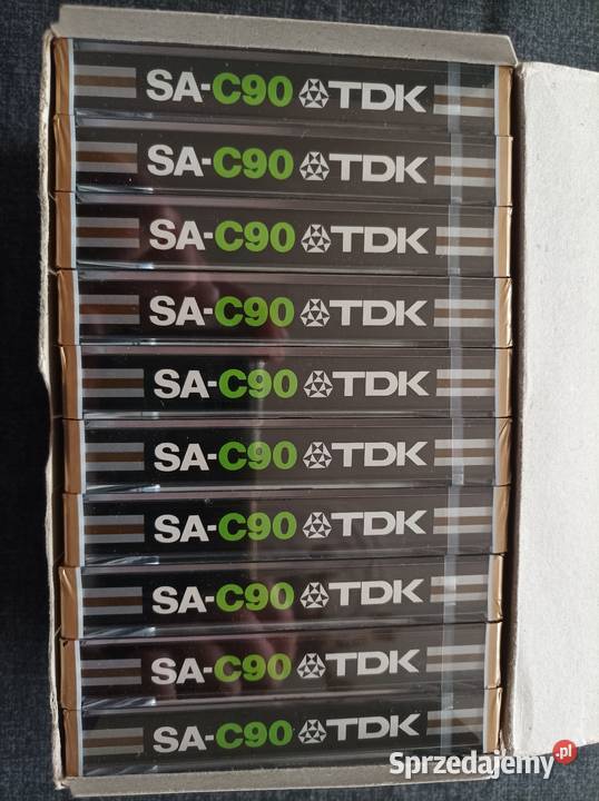 Kaseta TDK SA C 90 Chrom 1979 r 10 sztuk Warszawa