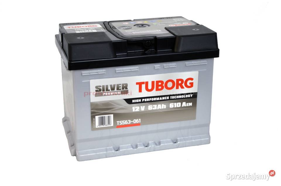Akumulator Tuborg Silver 12V 63Ah 610A Olsztyn