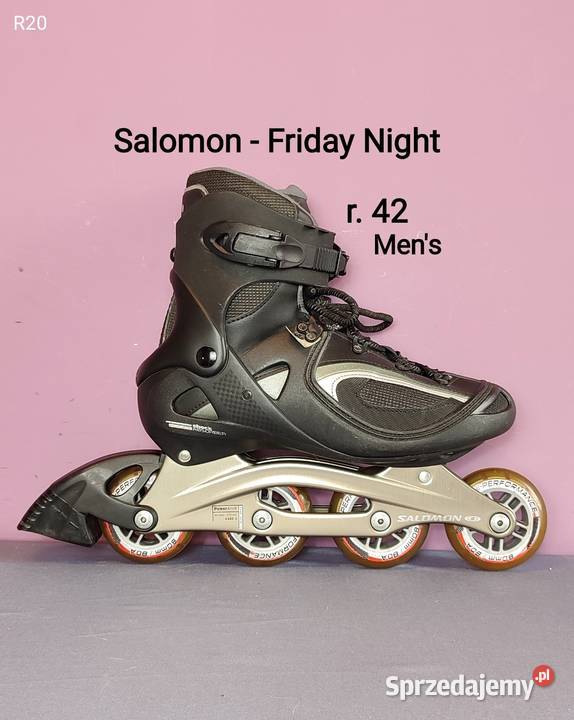 Rolki Salomon Friday Night męskie r 42 R21 Jasień