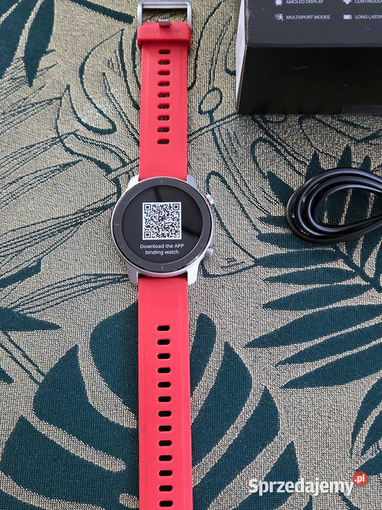 Amazfit GTR 42 Coral Red w super stanie Michałowo sprzedam