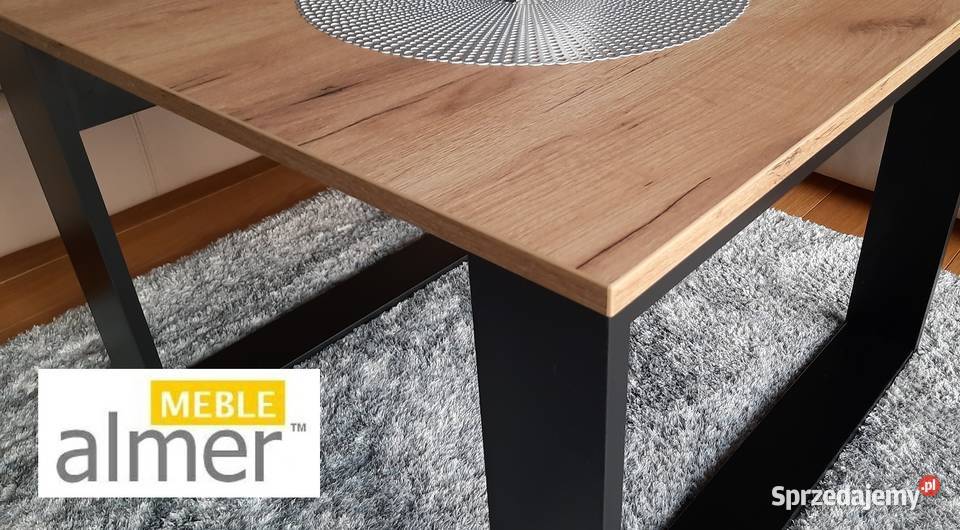 Duży Stolik Kawowy Ława K5 loft retro beton