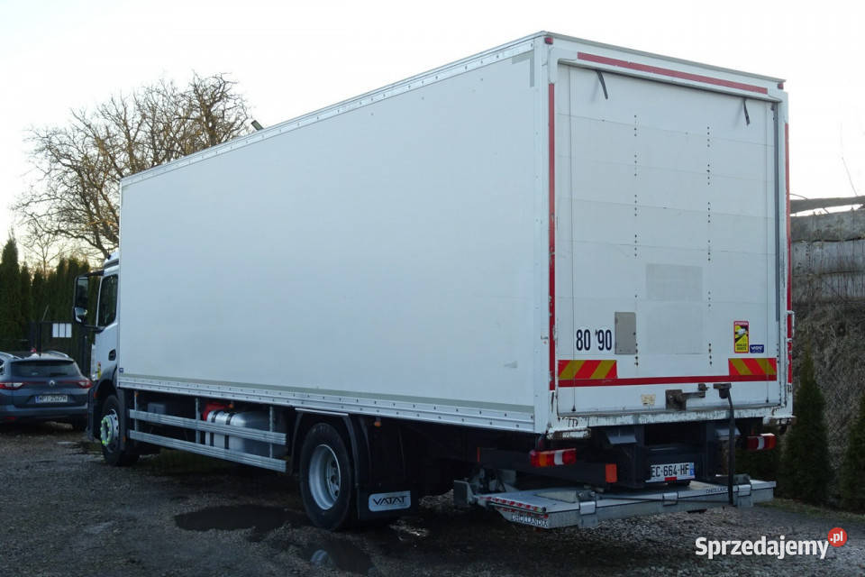 Mercedes Atego 1218 Euro 6 256 tyskkm kontener Samochody ciężarowe Góra Kalwaria