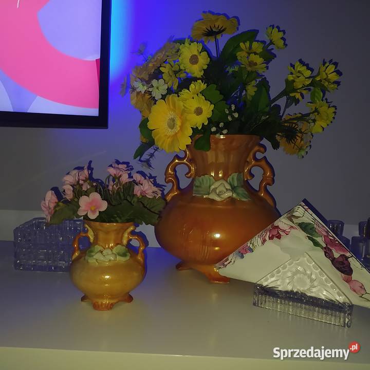 Komplet wazonów mały i duży