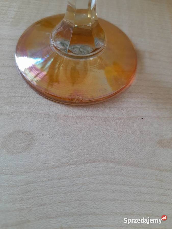 Kieliszki kryształowe Bohemia z czasów PRLu