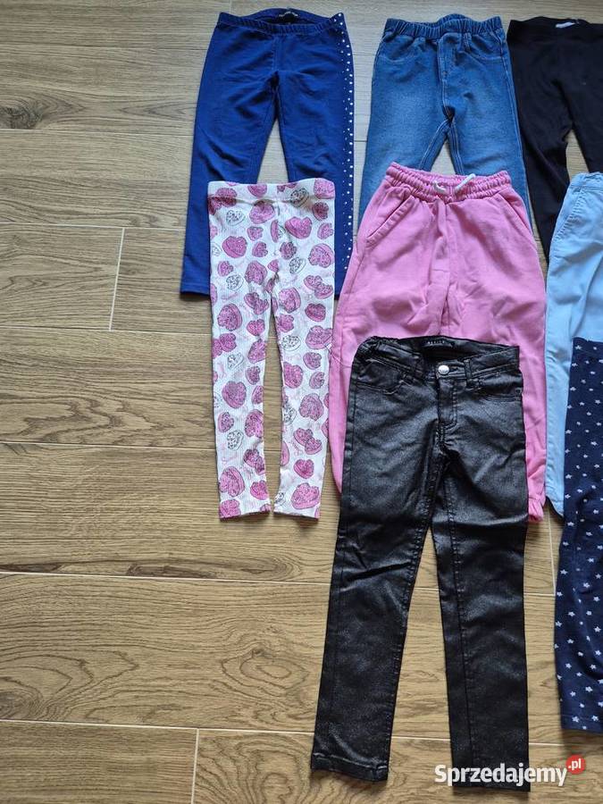 Spodnie legginsy dziewczynki w rozmiarze 110116 Odzież Rybnik