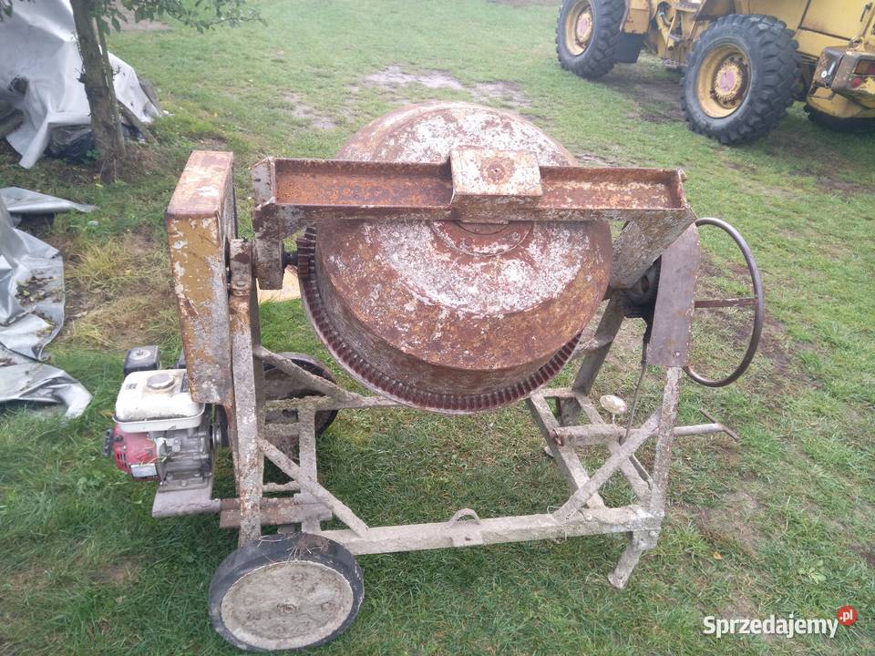 Betoniarka duża z silnikiem spalinowym Hajnówka sprzedam