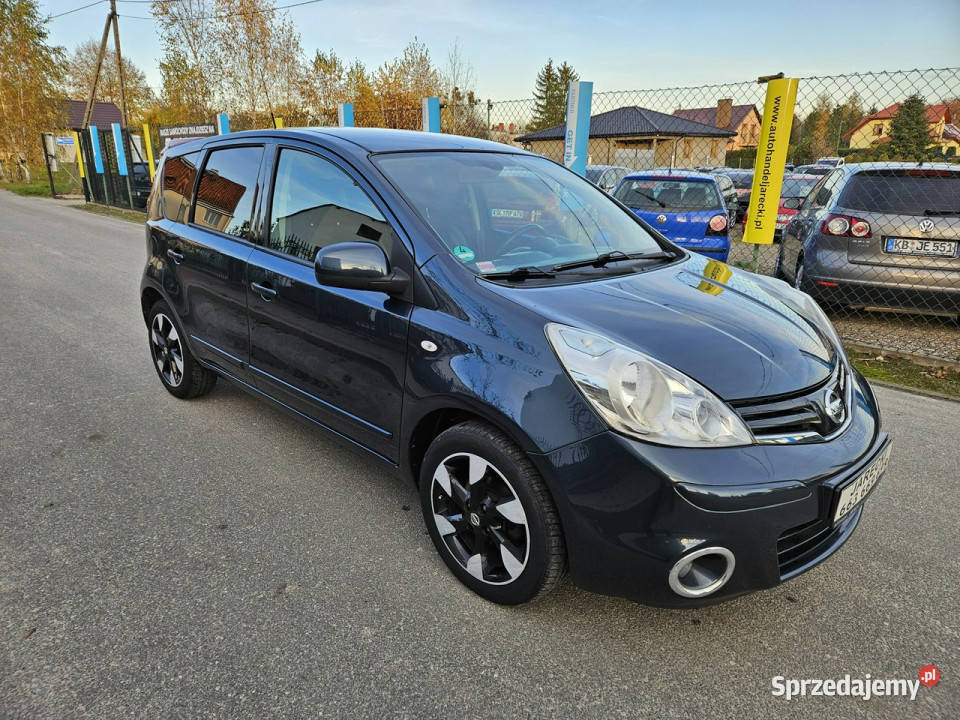 Nissan Note Opłacony Zdrowy Zadbany Serwisowany przyciemniane szyby warmińsko-mazurskie Kisielice
